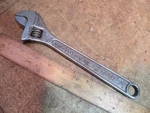 Vintage Toyota Motor HIT77 250MM 10" Adjustable Angle Wrench. Fixed Price $20.00.