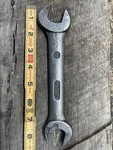 Vintage International Harvester Uss 3/8 X 7/16" Open End Wrench, No 1326E. Fixed Price $15.00.
