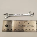 Snap-on Tools Ds 2422 3/8" X 11/32" 15 /60 Offset Open End Ignition Wrench Usa. Fixed Price $11.50.