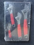 For Snap-on Tools New Red 4PC Flank Drive Plus Adjustable Wrench Set FADH704C. Fixed Price $485.00.