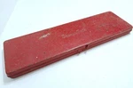 Vintage 1967 Snap On Tools KRA-282 Red Metal Midget Box Case Usa. Fixed Price $35.00.