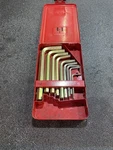 Snap-on Hex Key Set 11-PIECE Metric 2MM-12MM With Folding Metal Tin AWM110DK. Fixed Price $53.66.