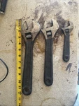 Mac 3PC Adjustable Wrench Set. Fixed Price $74.99.