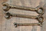 Craftsman 12 Point Midget Ignition Combo Wrench Set Of 3. 5/32" 5/16" 3/8" Usa. Fixed Price $9.95.