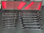 Snap-on SOXRRMET01FBR 14-PC Metric Ratcheting Combo Wrench. Fixed Price $469.99.