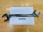 Snap-on Tools Usa New 1-3/4" Sae Way Open-end Angle Head Chrome Wrench VS56B. Fixed Price $249.95.