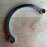 Mac Tools 5/8" 3/4" Obstruction Box End Wrench Halfmoon HR2024R Made In Usa. Fixed Price $29.95.