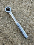 Craftsman 43788 Thumb Wheel Ratchet 3/8" Drive Quick Release -v- Round Head Usa. Fixed Price $14.99.