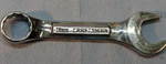 Craftsman Professional Metric 18MM Polished Stubby Wrench Usa - Vv 44119. Fixed Price $25.00.
