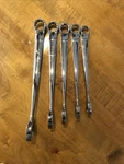 Craftsman 5PC Cross-force Combination Wrench Set 13/16 To 1/8 46527 Nos. Fixed Price $340.00.