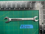 Vintage 7" Long Easco 13MM X 15MM NO.61615 Double Open End Wrench, Made Usa. Fixed Price $12.99.