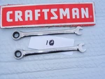 Craftsman Ratcheting Combination Wrenches U Pick. Fixed Price $20.00.