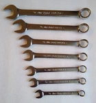 Blue Point Sae 3/4" 3/8" BO24 BO12 Combination Wrenches Pt Lot Of 7 Nos. Fixed Price $150.00.