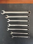 Snap-on 12 Point Metric Combination Wrenchs. Fixed Price $175.00.
