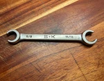 S-k Tools Flare Nut Wrench 5/8 & 11/16 (F-2022) Made In Usa. Fixed Price $12.99.