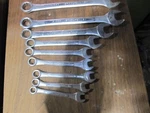 9 Piece Tatools Metric Combination Wrench Set. Fixed Price $29.99.