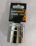 Gearwrench 32MM Standard Metric Socket 12 Point 1/2 Drive - 80814D. Fixed Price $7.00.