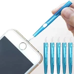 5 Pack Phone Charge Port Cleaning Tool Kit, Anti-clogging Mini Brushes Blue. Fixed Price $7.11.