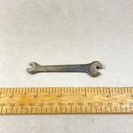 Vintage Fairmount 1/4"-3/16" Wrench Engineer Square Nut Open End #523 Usa. Fixed Price $5.00.
