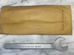 Vintage New-old-stock Bendix Cone /locknut Wrench BB-100 (nj). Fixed Price $35.00.
