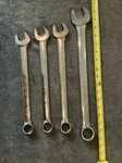 Snap On Pc Flank Drive Wrenches, Sae See Pics For Sizes ..m. Fixed Price $159.00.