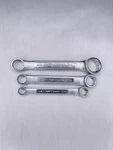 Craftsman Sae Stubby Double Box End Wrench Set -vv- Lot Of Usa Vtg 3/8" 3/4". Fixed Price $27.99.