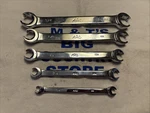 Mac Tools 5PC Sae Double-end Flare Nut Wrench Set SFB56PTR. Fixed Price $157.50.