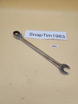 Snap-on Tools 5/8" Reversible Flank Drive Plus Ratcheting Wrench SOXRR20A Usa. Fixed Price $57.99.
