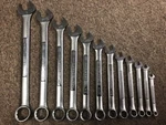 12 Piece Craftsman Sae Point Combo Wrench Set 1" To 5/16" VA44705-44691. Fixed Price $99.99.