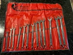 Ugly Nos Snap OEXM713 - 13PC Metric 12 Point Combination Wrench Set 1997 Usa!. Fixed Price $275.00.