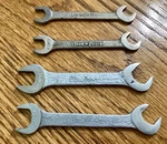 Blue-point By Snap-on Open-end Angle Ignition Wrenches C2220-C2022-C2428-C2824. Fixed Price $12.00.