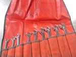 Snap-on Tools C-92C 9PC 4 Way Open End Angle Wrench Set 3/8 7/8 (EL1125792). Fixed Price $235.00.