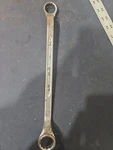 Vintage D. Wizard Tools H2240 Deep Offset Box End Wrench 3/8" 7/16" Pt. Usa. Fixed Price $7.00.