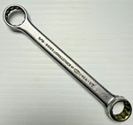 Vintage Challenger Tools (proto) 6418S - 9/16" 1/2" Double Box End Wrench Usa. Fixed Price $12.55.