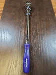 *new* Snap On 3/8" FHLFD80 Purple Flex Head Hard Ratchet Free Priority Ship. Fixed Price $356.99.