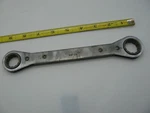 New Britain Ratchet Wrench RW-28 3/4 And 7/8 Working Order Free Ship Usa. Fixed Price $19.97.