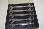 Snap-on SVSM805 Pc Metric 30 /60 Four-way Angle Open-end Wrench Set 18MM-24MM. Fixed Price $325.00.