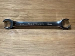 Vintage Craftsman Full Polished 16MM 18MM Metric Flare Nut Wrench 42099 Usa. Fixed Price $21.99.