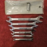 Vintage 6 Pc. Craftsman Usa Metric Open End Wrench Set 44501, New Old Stock. Fixed Price $49.99.