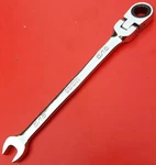 New Icon 5/16" Ratcheting Flex Head Combination Wrench 12PT Point WRFS31. Fixed Price $24.83.