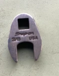 Snap-on TMCO12 Usa -SAE-3/8", 1/4" Drive, Open-end Crowfoot Wrench.. Fixed Price $34.99.