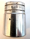 Snap-on A118 1" Oil Pressure Sending Unit Socket 3/8" Drive Usa. Fixed Price $14.99.
