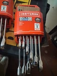 Craftsman Ratcheting Wrench Set, Metric, 11-PIECE (CMMT87021). Fixed Price $49.99.