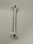 Sk Tools 1/4" X 5/16" Double Open End Flare Nut Line Wrench F810. Fixed Price $12.99.