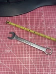 Easco Usa 631124 3/4 Inch Sae Point Combination Wrench Vintage 8 Long. Fixed Price $5.10.