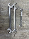 Snap-on Tools 3 Piece Angle Head Open-end Wrench VS20 VS24 V1214. Fixed Price $48.99.
