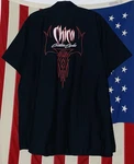 Chica Custom Cycles Classic Work Shirt Men Xl Button Up Snap Top Pockets Nwot. Fixed Price $49.99.