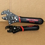 Craftsman Reflex Adjustable Wrench 45782 & 45781 8" 6" Set Made In Usa. Fixed Price $11.99.