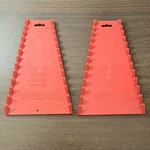 (2) Mac Wrench Rack 12 Slot Holder Tool Box Organizer Red Hi Viz Usa Made. Fixed Price $32.95.