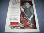 1945 On Tools "snap WRENCHES"...1-PAGE Sales AD..(704X). Fixed Price $8.99.